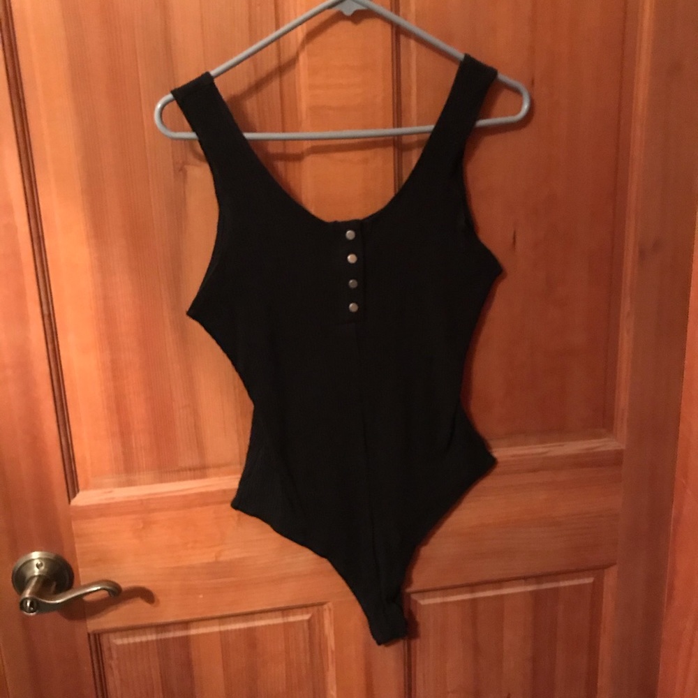 Large women’s rubber body suit